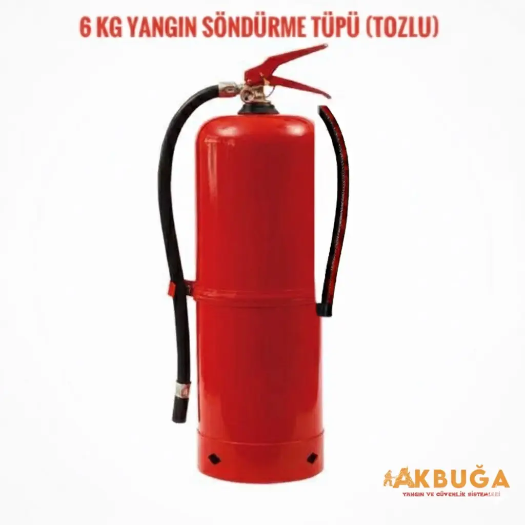 6 KG YANGIN SÖNDÜRME TÜPÜ TOZLU